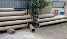 FRP SO2 Gas Line